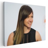 Tablou Simona Halep jucatoare de tenis 1570 Tablou canvas pe panza CU RAMA 60x90 cm