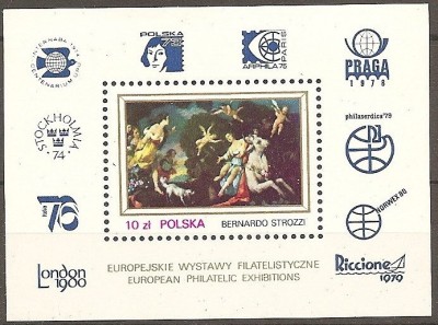 C1534 - Polonia 1979 - Pictura bloc neuzat,perfecta stare foto