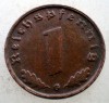 2.524 GERMANIA WWII 1 REICHSPFENNIG 1939 G, Europa, Bronz