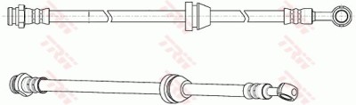 TRW PHD947 Furtun frana foto