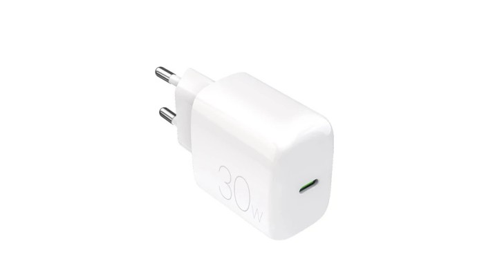 &Icirc;ncărcător de perete Puro PROLITE 30W USB-C - Alb