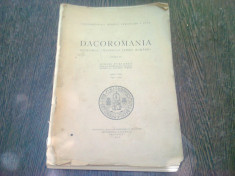 DACOROMANIA, BULETINUL MUZEULUI LIMBII ROMANE, ANUL VIII, 1934-1935 - SEXTIL PUSCARIU foto