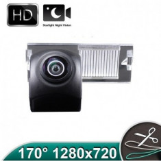 Camera marsarier HD, unghi 170 grade cu StarLight Night Vision Peugeot 207, 307, 308, 407, 508, 807