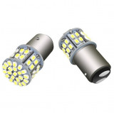 Bec Led Cu Doua Faze 50SMD Lumina Rosie BAY15D 12V 030418-1, General