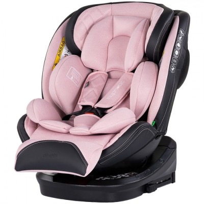 Scaun auto Chipolino Hypnotic I-Size 40-150 cm cu sistem Isofix si sezut rotativ pink marshmallow foto