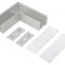 Conector 90&deg; Aluminiu Anodat Argintiu VARIO30-02