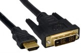 Cablu HDMI la DVI-D 18+1 pini T-T 10m, KPHDMD10, Oem