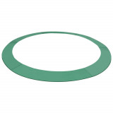 Banda de siguranta trambulina rotunda de 3,66 m, verde, PE GartenMobel Dekor, vidaXL
