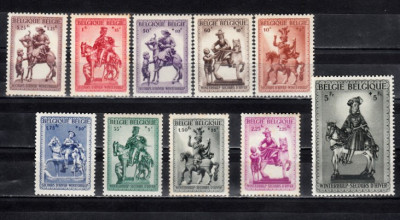 A12 S2 10 - Timbre foarte vechi - Belgia - Ajutorul de iarna - 1941 foto