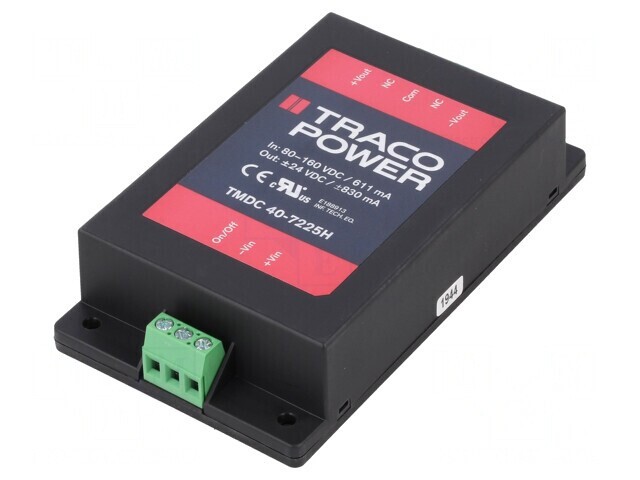 Convertor DC/DC 40W 80-160V la 24V/-24V