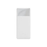 Baterie Externa Baseus QPOW 10000 mAh 3.0 QC 15W cu IN/Out 2xUSB 1xType-C 1xLightning 1xMicro USB White