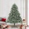 vidaXL Brad de Crăciun artificial cu 300 LED Verde 160 x 160 x 240 cm 3395260