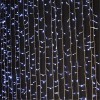 Instalatie Turturi Luminoasa 8m, 360 LED Albastre, Exterior/Interior, 8 Jocuri Lumini, Consum Redus, Craciun