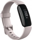 Bratara fitness Fitbit Inspire 2, Bluetooth, Rezistenta la apa (Alb/Negru)