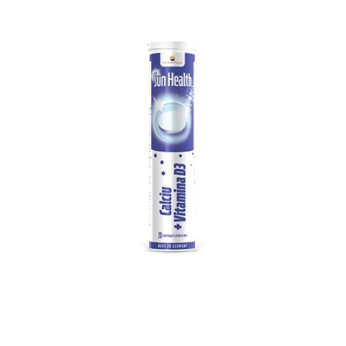 Sun Health Calciu+Vitamina D3, 20cps eff. Sun Wave Pharma Sun Health Calciu+Vitamina D3, 20cps eff. Sun Wave Pharma