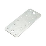 Element de imbinare plat din otel zincat 135x55 mm, grosime 2.5 mm
