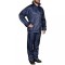 Costum de ploaie, 2 piese, albastru bleumarin, cu glugă, XXL 130188