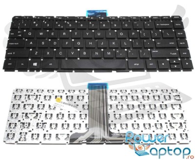 Tastatura HP Pavilion 13 S100 layout US fara rama enter mic, Pavilion 13 S200 layout US fara rama enter mic foto