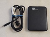 Hard disk extern Western Digital 1TB, USB3.0, negru 2.5 inci, WDBUZG0010BBK-03