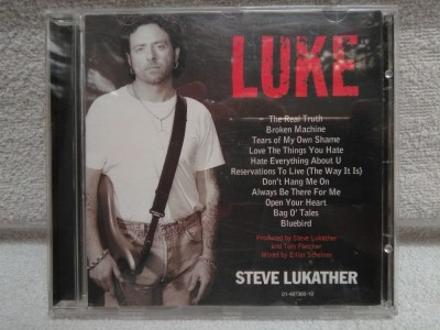 CD - Steve Lukather - LUKE, Album 1CD-Set 1997, Made in Austria. foto