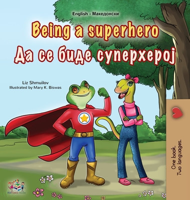 Being a Superhero (English Macedonian Bilingual Children&amp;#039;s Book) foto