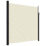 Cumpara ieftin Copertina laterala retractabila, crem, 200x500 cm