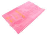 Pungă pentru gunoi ESD 35 l, 25 &micro;m, roz, 100 buc.