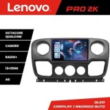Navigatie Opel Movano, Renault Master 2010-2021 Android radio gps internet 8 core QLED 2K 12+256 360GB 4-Core Lenovo v2 CarStore Technology