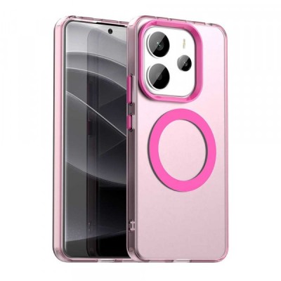 Husa MagSafe pentru Xiaomi Redmi Note 14 4G (Standard), Techsuit, CandyCase, Roz foto