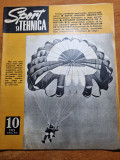 Sport si tehnica octombrie 1973-avioane,motociclism,parasutism