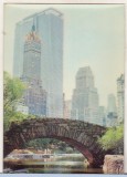 Bnk cp Carte postala 3D - New York - Central Park, Necirculata, Printata