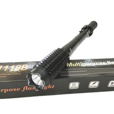 Electrosoc Baston Buzdugan Metalic 10000 KV cu Lanterna 1118B