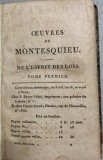 De l esprit des Lois - Montesquieu
