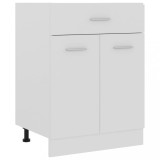 vidaXL Dulap inferior cu sertar &ldquo;Lyon&rdquo;, alb, 60x46x81,5 cm