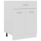 vidaXL Dulap inferior cu sertar &ldquo;Lyon&rdquo;, alb, 60x46x81,5 cm 801228