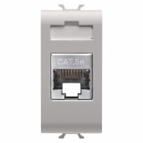 Priza FTP CAT 5E 1M Gewiss Chorus bej satinat MAT GW13422