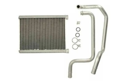 Radiator Incalzire Kia Carens, 09.2006-2013, motor 1.6; 2.0, benzina, 1.6 CRDI, 2.0 CRDI, diesel, cu conducte, aluminiu brazat/aluminiu, 154x215x26 m foto