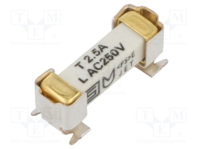 Siguranță ceramică &amp;icirc;nt&amp;acirc;rziere 2,5A 250V SCHURTER UMZ 250 SMD foto