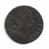 Marea Britanie WILLIAM III HALF PENNY , Copper 169_, Europa, Cupru (arama)