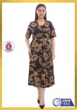 Cumpara ieftin Rochie Clasica cu Nasturi si Cordon Cod 0037 - 56Marimea, Yves