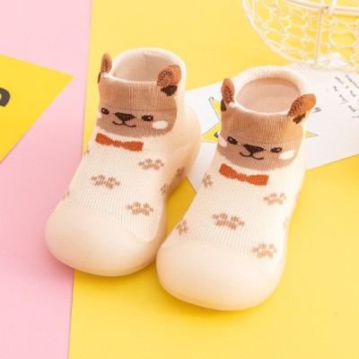 Mocasini crem - Ursuletul cochet (Marime Disponibila: Marimea 24) foto