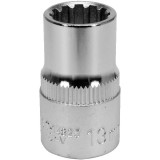 Yato YT-14825 - Capat cheie tubulara cu profil spline interior sistem de prindere 1/2 inch 13 mm