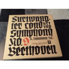 Vinil EDITIE CARTONATA 2XLP "Japan Press" Beethoven, Furtw&auml;ngler &lrm;&ndash; Symphony no.9 &amp; no.1 (VG++)