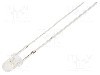Dioda LED, 3mm, alb rece, 2180...3000mcd, 20mA, 2,8...3,6V, OPTOSUPPLY - OSW4YK3Z71A