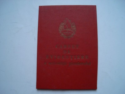 Carnet de evidentiere a activitatii pionierului (cls. V-VIII), 1983 foto