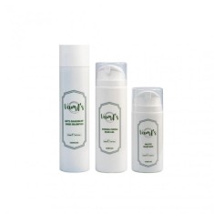 Set 3 produse ingrijire par barbati VAMF&#039;S (sampon + gel + ceara)