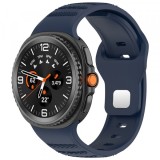 Curea Techsuit W050 pentru Samsung Galaxy Watch 8 Classic / Watch8 44mm / Watch 8 40mm, Albastra