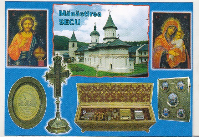 bnk cp Manastirea Secu - Vedere - necirculata