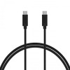 Cablu USB Type C la USB Type C 3A Choetech CC0002 1m negru