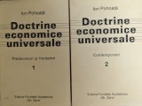 Doctrine Economice Universale Vol. 1-2, Ion Pohoata, Editura Fundatiei Gh. Zane, 1996, Romana, Carte Economie Marketing